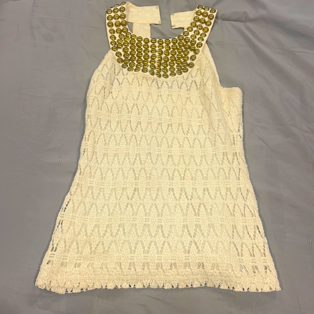 Trina Turk Crochet Top